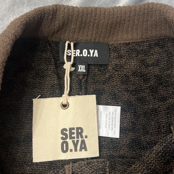 Ser.o.ya Gunner Short in Cheetah Jaquard - Picture 6 of 7